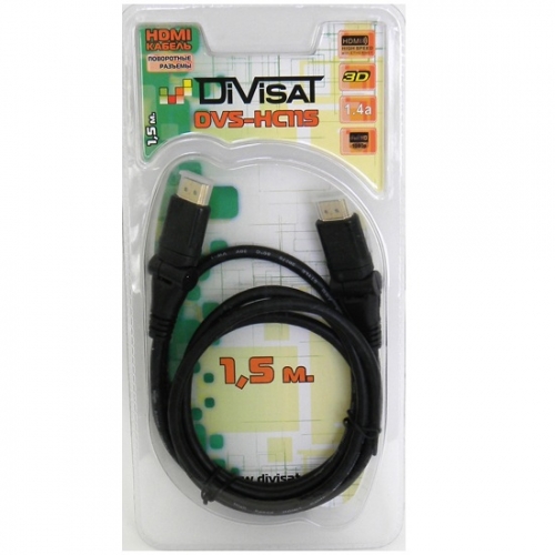 Шнуры HDMI / RCA . Переходники. HDMI шнур DVS-HC115
