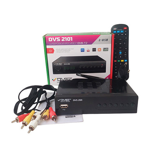 Эфирно-кабельный цифровой ресивер DVS-2101