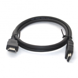 Шнуры HDMI / RCA . Переходники. Шнур HDMI-HDMI, 1.0м, DIVISAT,никелированный
