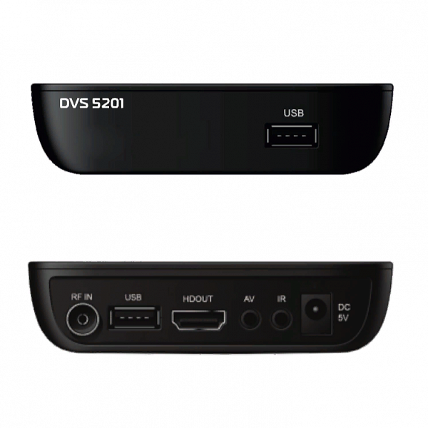 Цифровой приемник DVS-5201 (DVB-T/T2/C) эфирно-кабельный